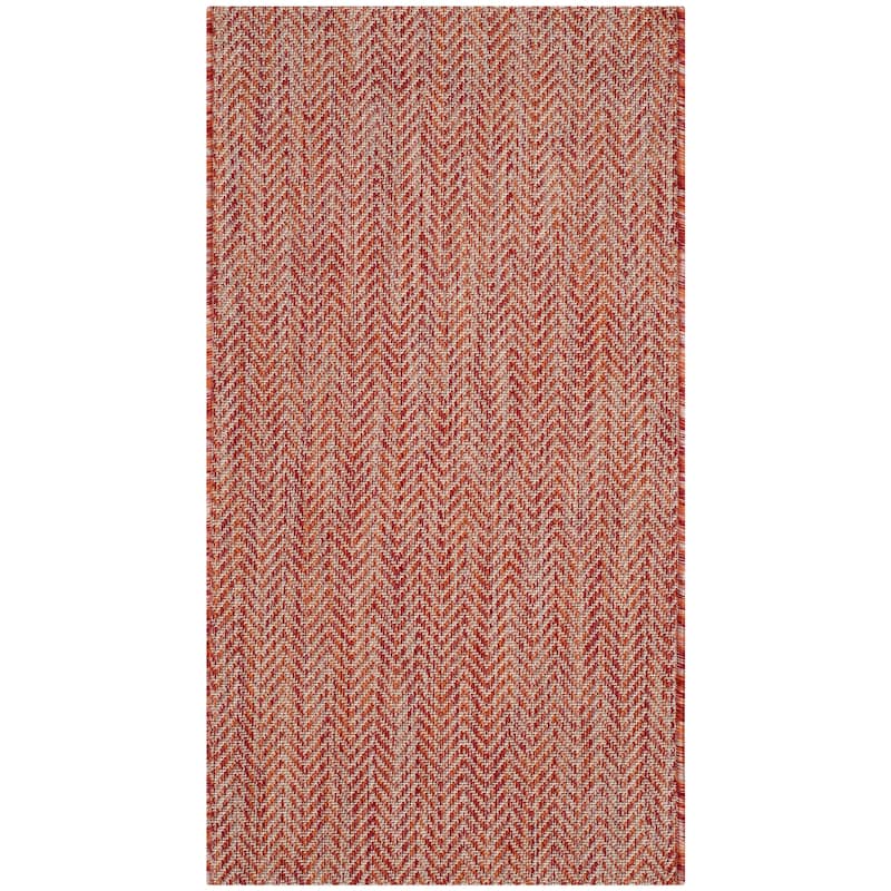 SAFAVIEH Courtyard Carolann Indoor/ Outdoor Waterproof Patio Backyard Rug