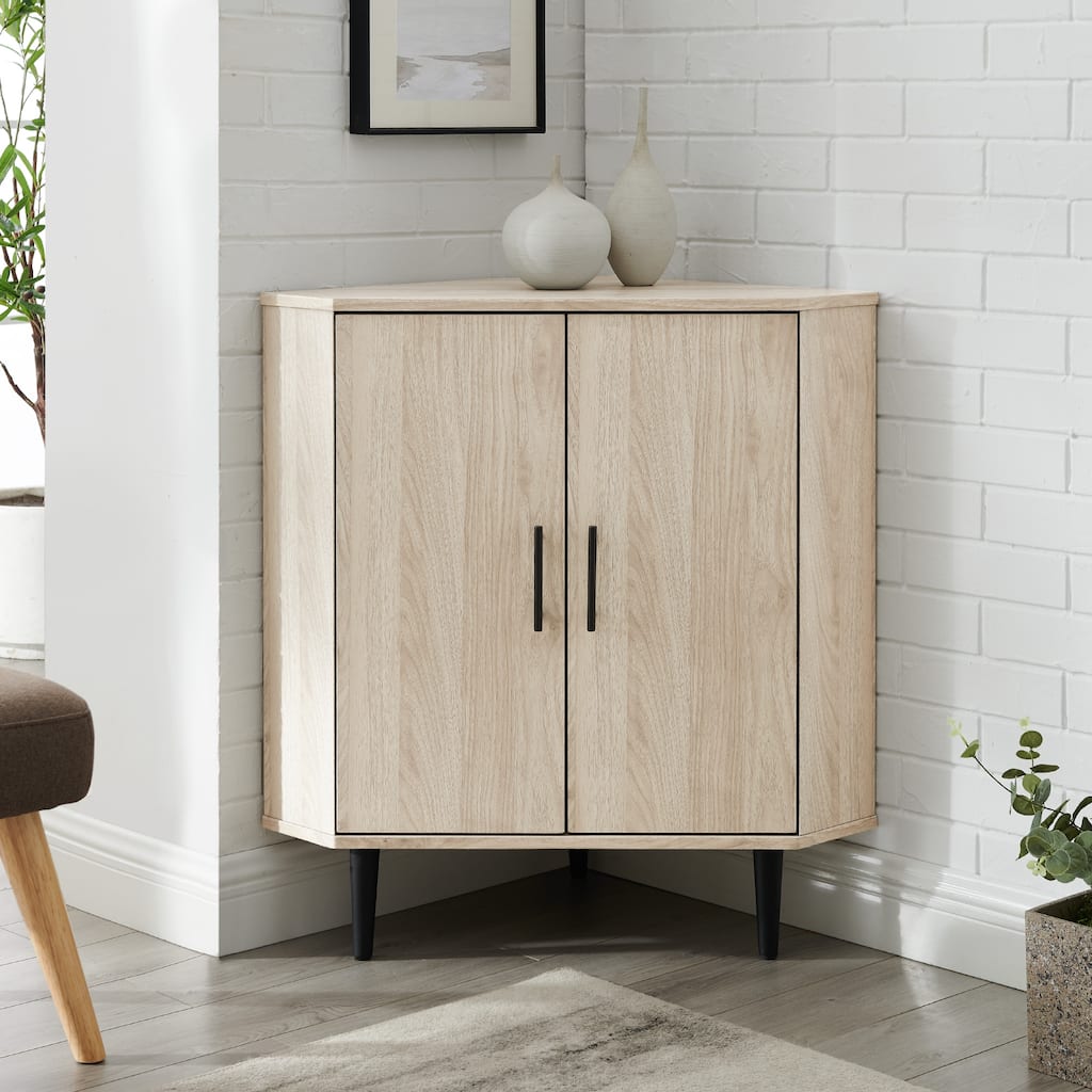 Walker Edison 30-inch Corner Accent Cabinet