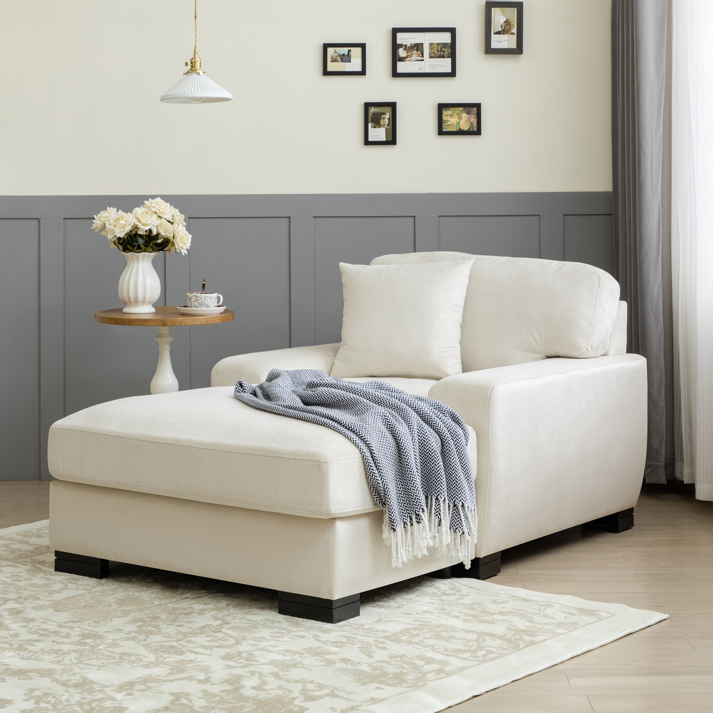 Oversized Recliner Sleeper Sofa for Livingroom Chaise Lounger