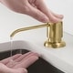 preview thumbnail 8 of 65, Kraus Kitchen Soap Dispenser Brushed Brass