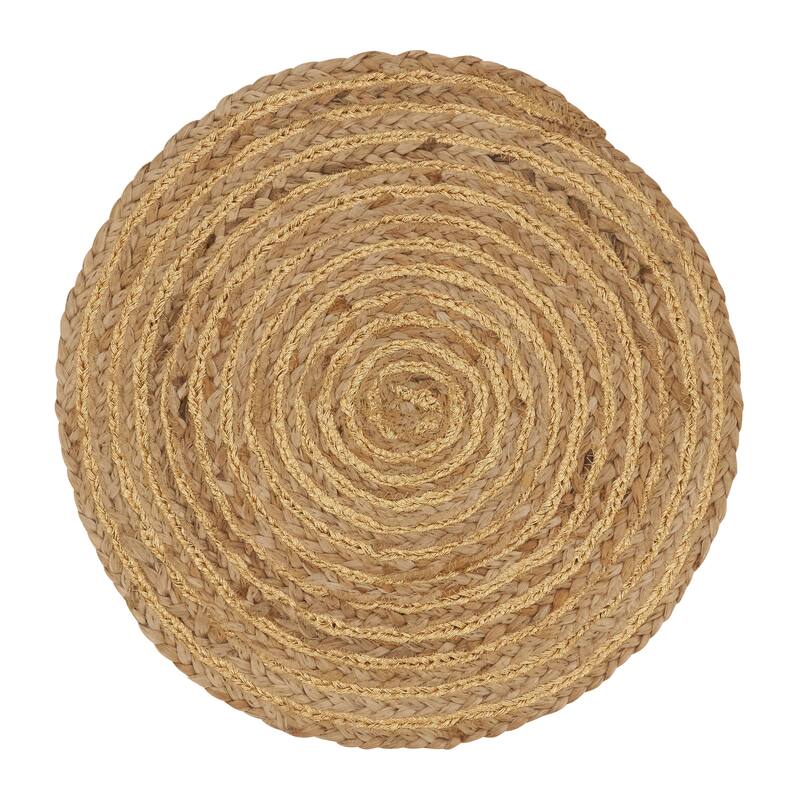 Stylish Shimmering Round Placemat (Set of 4) - Set of 4