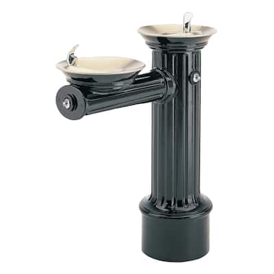Haws Floor Mounted Freeze Resistant Heavy Duty Historic Styling