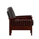 preview thumbnail 13 of 32, Hills Mission-Style Oak Accent Chair by iNSPIRE Q Classic