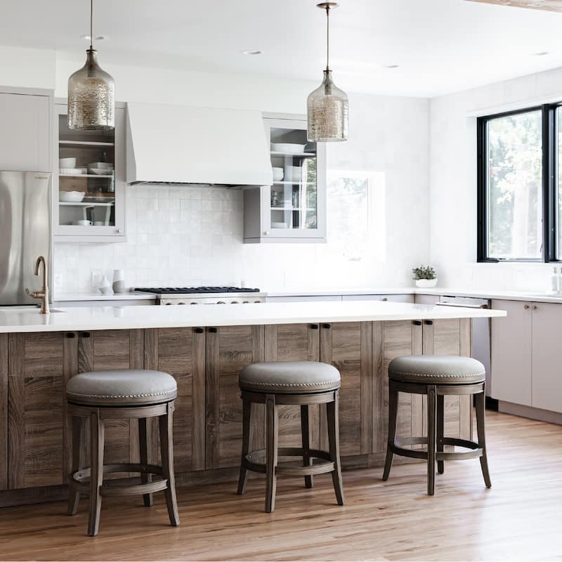 Maven Lane 26" Alexander Backless Counter Height Kitchen Stool