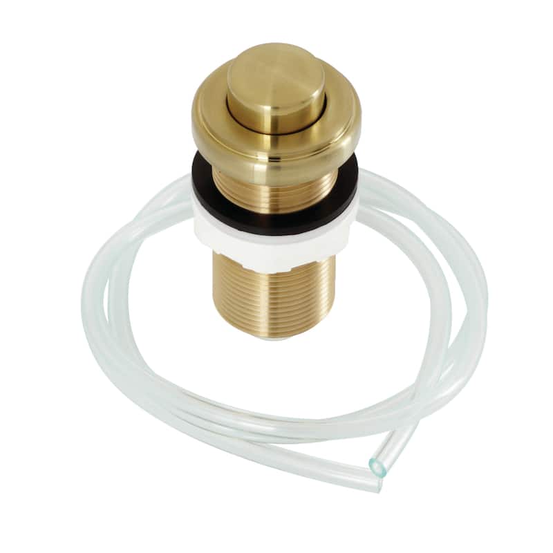 Trimscape Disposal Air Switch Button - Brushed Brass