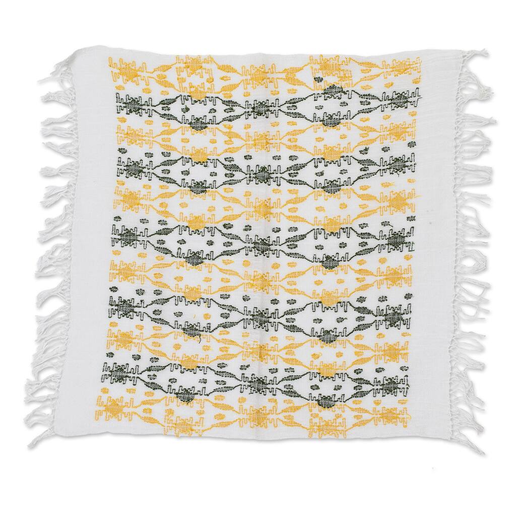 Novica Handmade Sun Over The Forest Cotton Placemat