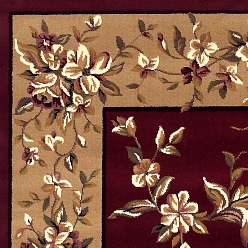 Domani Lexington Traditional Floral Area Rug