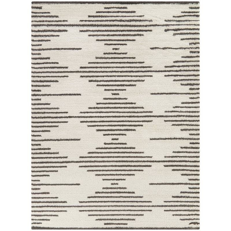 Keri Transitional Trellis Area Rug