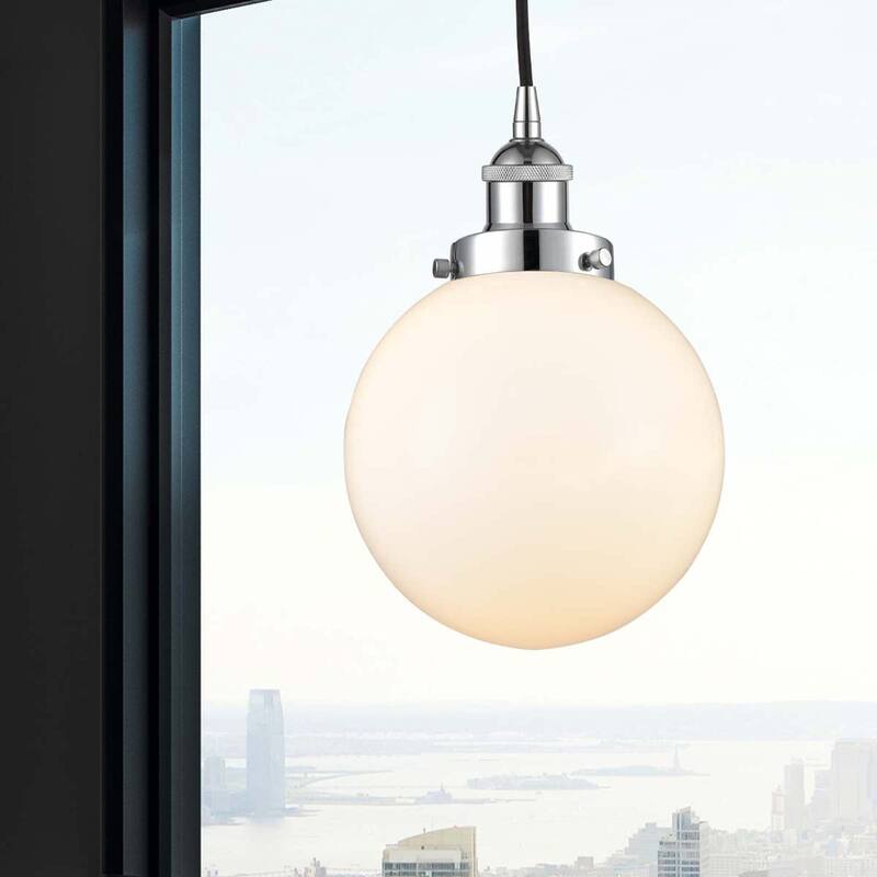 Innovations Lighting 616-1PH-12-8 Beacon Pendant Beacon 8" Wide Mini