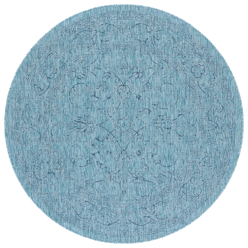 SAFAVIEH Courtyard Aquata Indoor/ Outdoor Waterproof Patio Backyard Rug