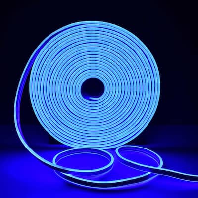 50 ft LED Neon Light Strip Bendable Strip for DIY, 2-Sided Neon Light