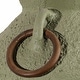 preview thumbnail 6 of 7, Sagebrook Home 28" Ethan Green Omix Floor Vase, Amphora, Abstract