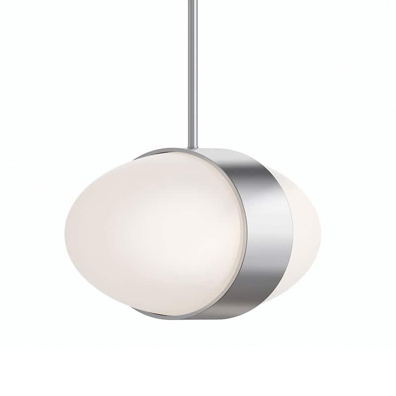 AFX VRNP13LAJUD Verona 13" Wide LED Pendant - Satin Nickel
