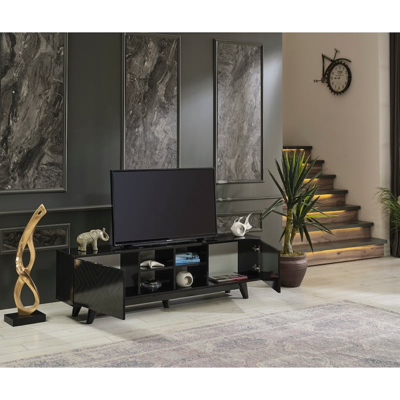 Linde Mid-century Modern TV Stand
