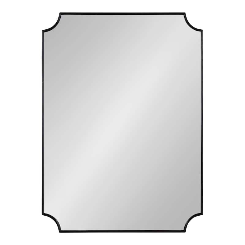 Kate and Laurel Healey Decorative Scallop Wall Mirror - 22x30