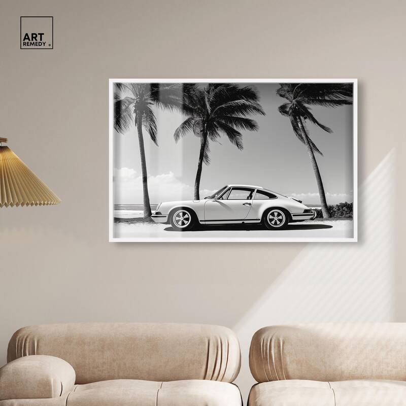 Analog Vintage Car Shadowbox by Art Remedy