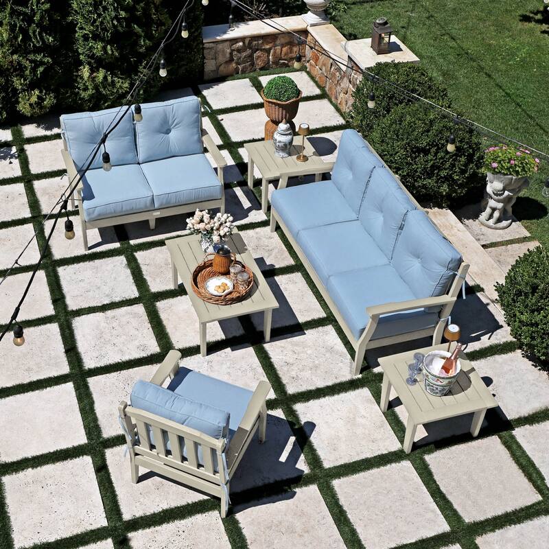 HIGHWOOD Lehigh 6-Piece Grand Deep Seating Set