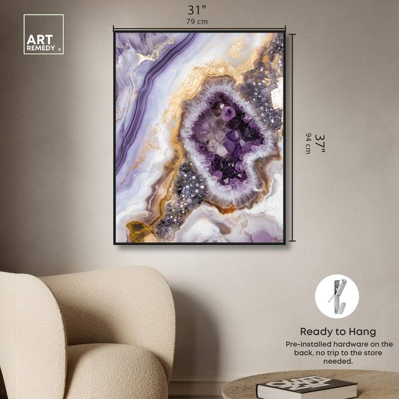 Amethystine Dream II Canvas by Art Remedy