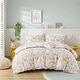 preview thumbnail 2 of 17, Intelligent Design Kids Thea Floral Reversible Cotton Duvet Cover Set with Throw Pillow