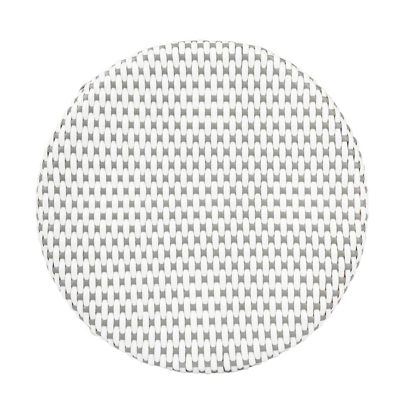 Tobias Rattan Round Bar Stool