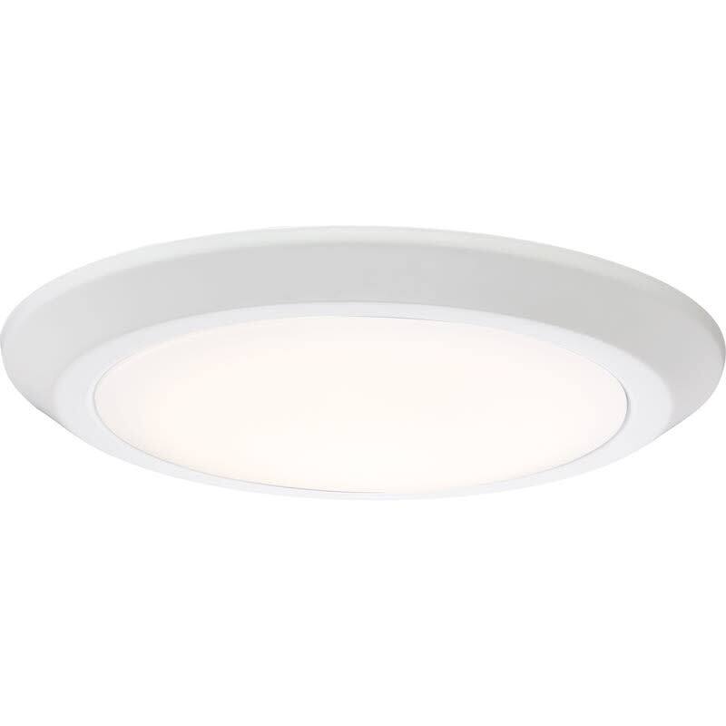 James Allan Scioto 12" Wide LED Flush Mount Ceiling Fixture - Fresco