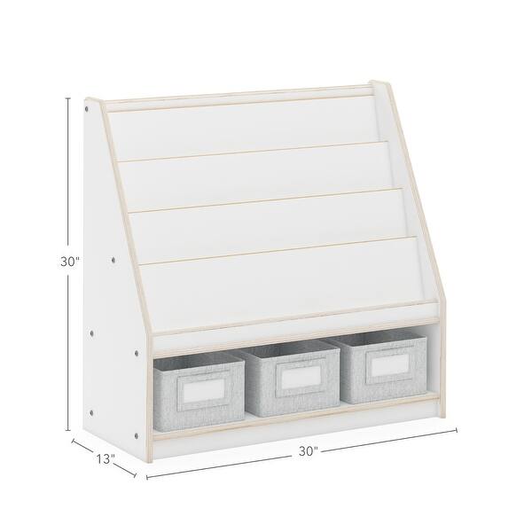 dimension image slide 1 of 2, EdQ Book and Bin Display