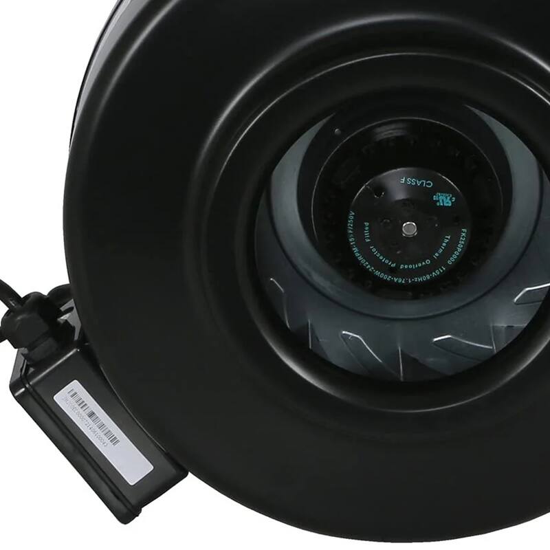 Hurricane Commercial Grade Inline Wall Mount Fan For HVAC & Ventilation Uses