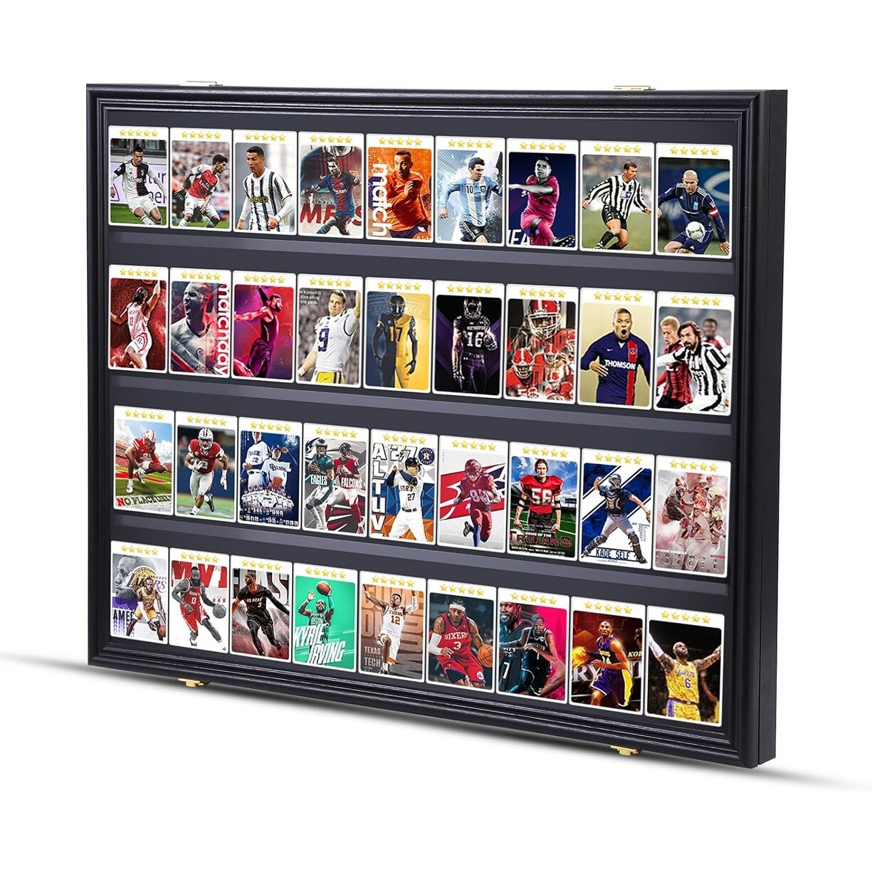 Don't Look At Me® - Nook Style Room Divider (L-Shaped) - Black Frame