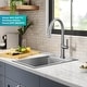 preview thumbnail 71 of 137, KRAUS Kore Workstation Drop-In Stainless Steel Kitchen Sink