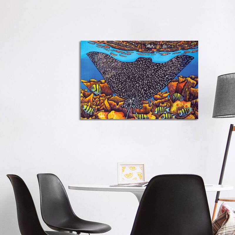 iCanvas "Eagle Ray" by Daniel Jean-Baptiste Canvas Print - 26x40x1.5