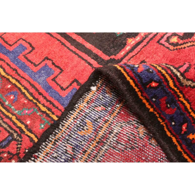 ECARPETGALLERY Hand-knotted Andelz Red Wool Rug - 4'7 x 6'4