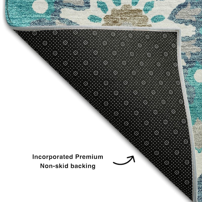 Premium Washable Super Soft Boho Suzani Mayfield Rug