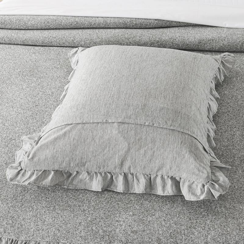 4 Piece Knit Ruffled Style Bed Skirt Coverlets Bedspreads
