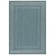 preview thumbnail 71 of 83, SAFAVIEH Courtyard Diann Indoor/ Outdoor Waterproof Patio Backyard Rug 4' x 5'7" - Aqua/Grey