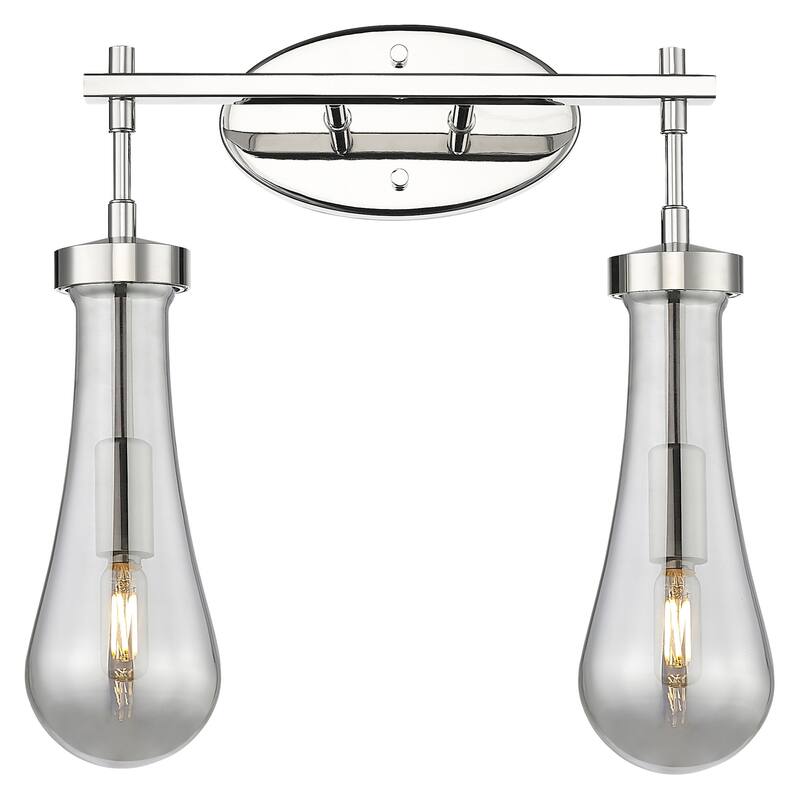 Innovations Lighting 451-2W-G451-4SM Owego 2 Light 16" Wide Vanity - Polished Nickel
