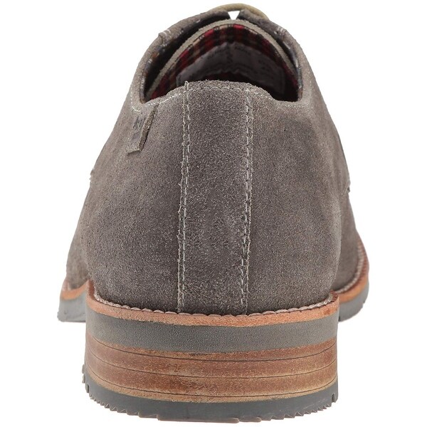 ben sherman distressed suede oxford