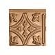 preview thumbnail 3 of 6, Fasade Traditional Style #1 Polished Copper 15-square Foot Backsplash 15 Sq Ft Kit 6x6 in. Sample