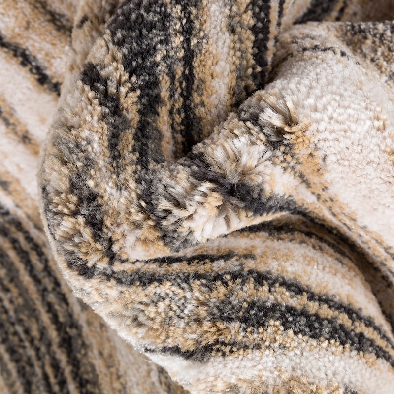 Well Woven Baldwin Sebastian Striation Modern Area Rug