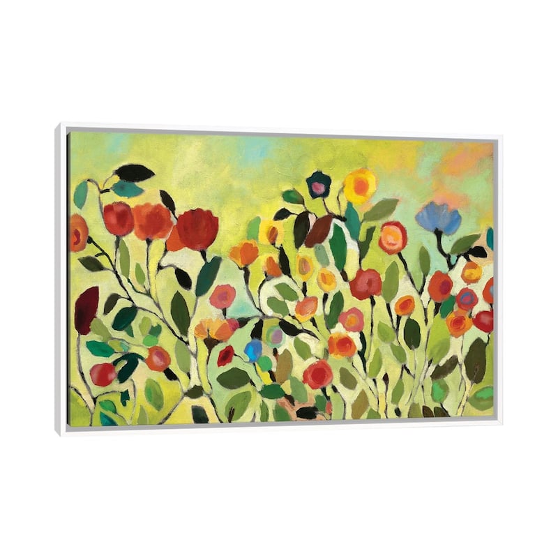 iCanvas "Wild Field" by Kim Parker Framed Canvas Print - White - 26x40