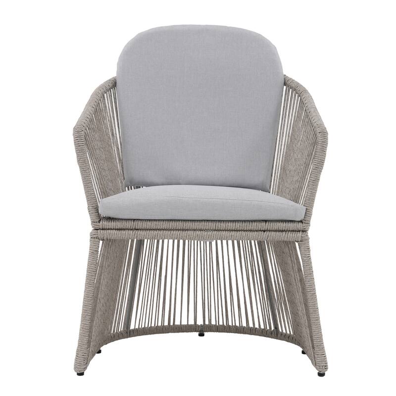 Outdoor Patio Dining Sets with Rattan Chairs and Aluminum Extendable Dining Table for 8 Persons