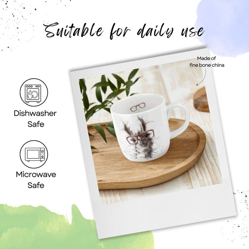 Royal Worcester Wrendale Designs Mug Assorted Animals