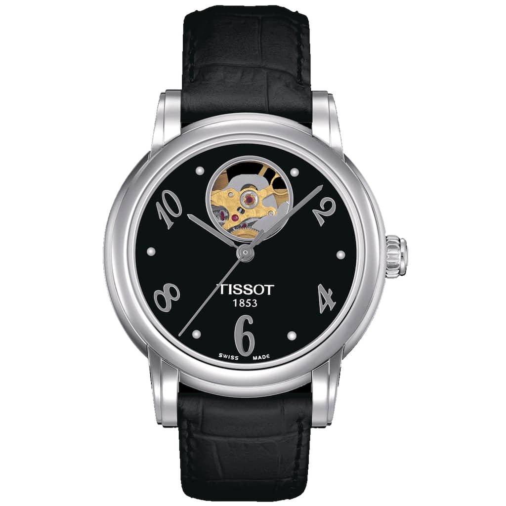 Tissot Women's T-Classic Lady Heart Black Dial Watch - T0502071605700 - 6 (36)