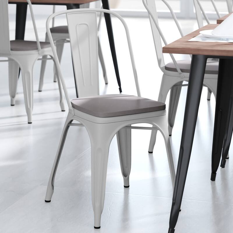 All-Weather Commercial Stack Chair & Poly Resin Seat