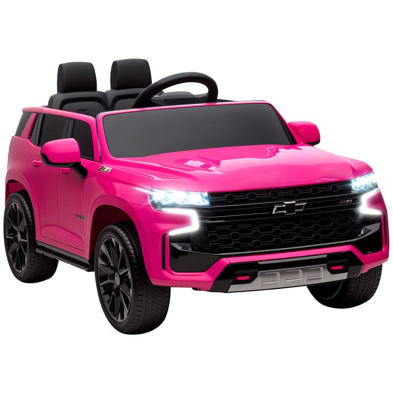 Aosom Chevrolet TAHOE Licensed Kids Ride on Car, 12V Battery Powered Kids Electric Car with Remote Control