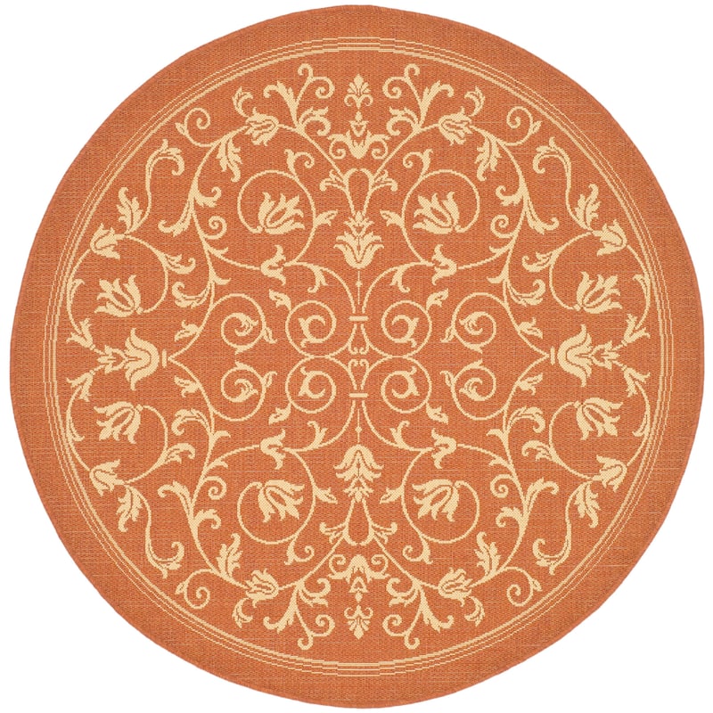 SAFAVIEH Courtyard Clarine Indoor/ Outdoor Waterproof Patio Backyard Rug