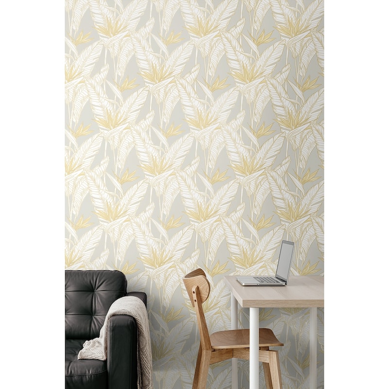 Stacy Garcia Home Birds of Paradise Peel and Stick Wallpaper