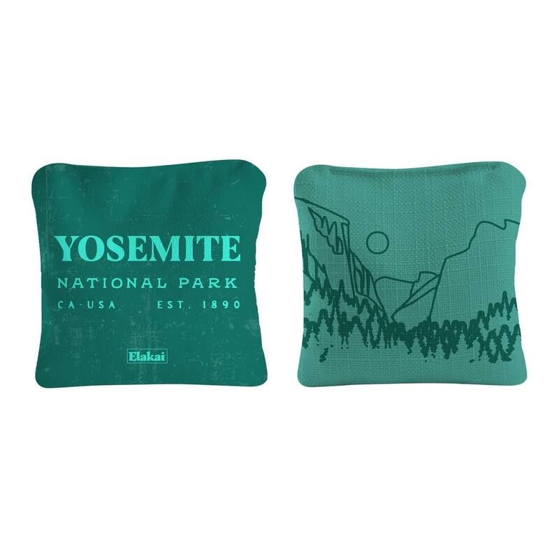 Yosemite National Park Dual Sided Pro Cornhole Bags (Set of 4)
