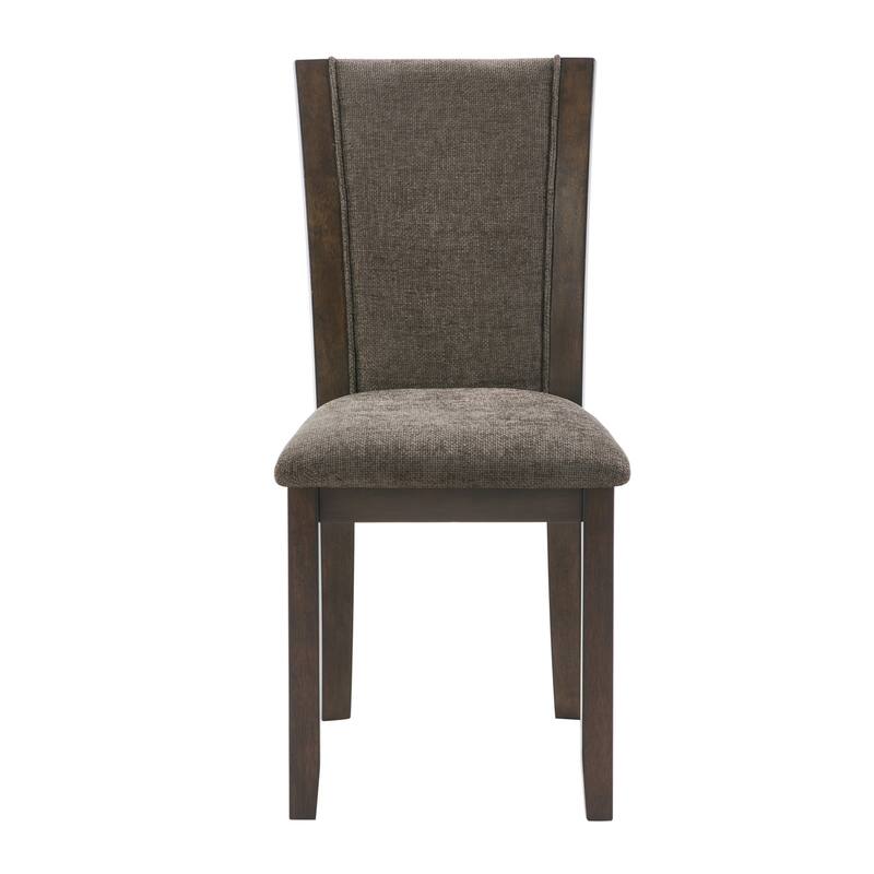 Dining Chairs Only, Wooden Dining Chairs Set of 4, Kitchen Chair with Padded Seat, Upholstered Side Chair for Dining Room