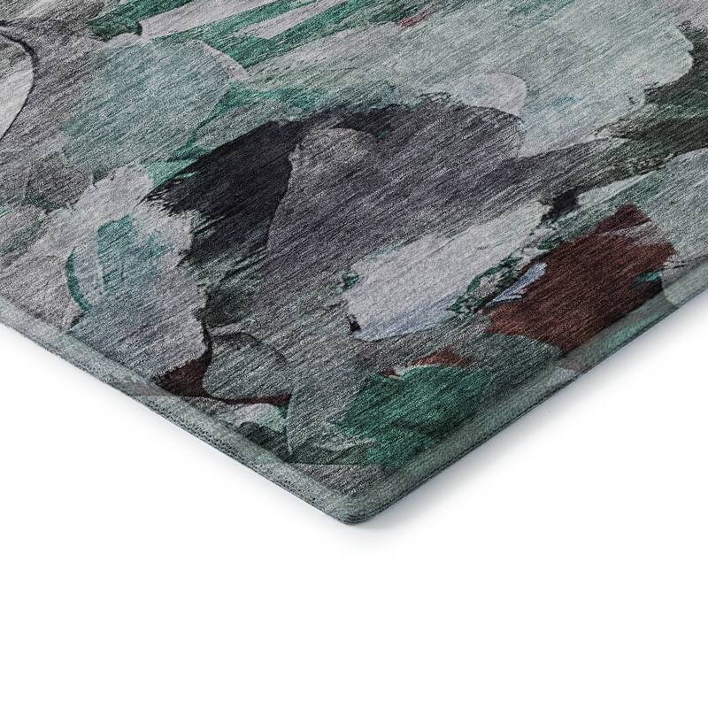 Premium Washable Super Soft Brushstrokes Abstract Mayfield Rug