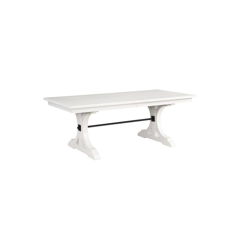 Vilo Home Brookhaven Modern Farmhouse Rectangular Dining Table - White